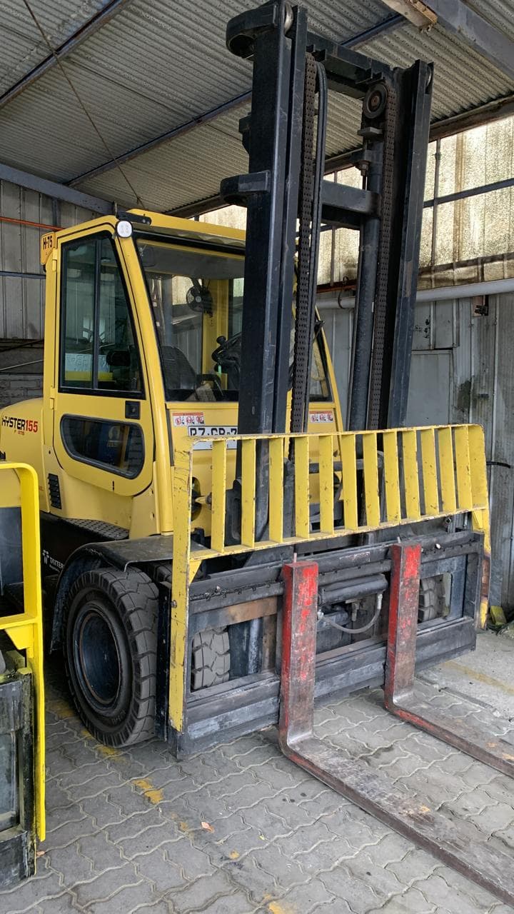 Hyster H100FT - Grúa horquilla Hyster 5 Toneladas